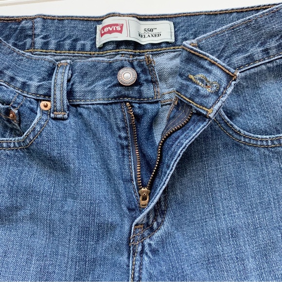 Vintage Levi’s 550 Relaxed Fit Jeans Size 14 Reg Kids Unisex - Picture 7 of 15